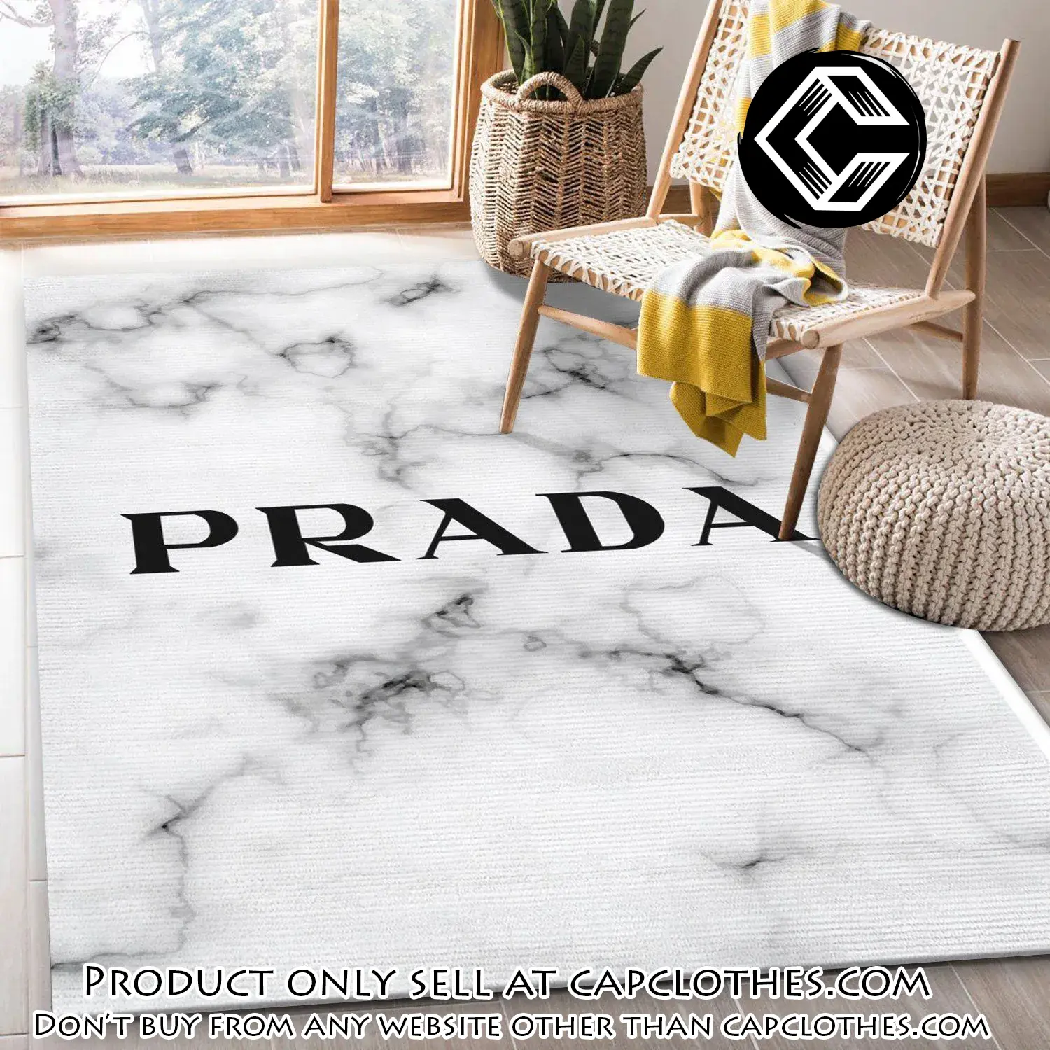 Prada area rug bedroom rug christmas gift us decor cc5404018
